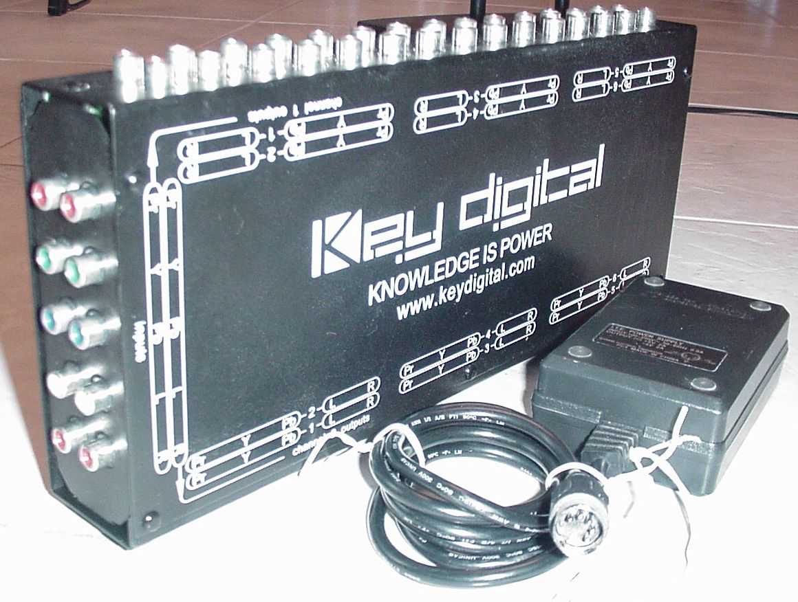 Key Digital KD-CDA RGB Amplifier W-Stereo Audio
